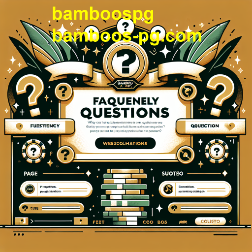 Explorando a Categoria de Perguntas Frequentes no Bamboospg